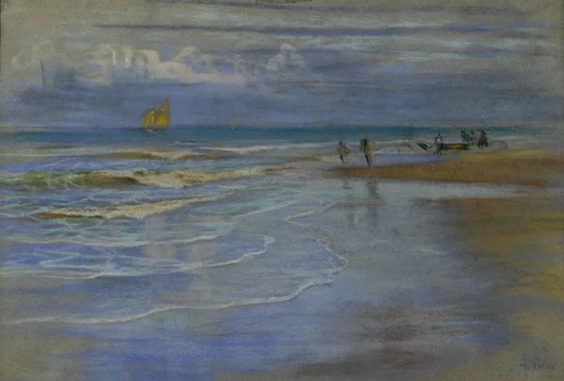 Sulla spiaggia